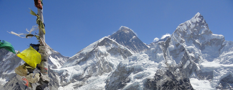 View from Kala Pathar and Everest Base Camp Trek