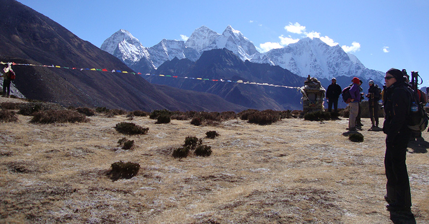 On the way to Gokyo